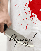 Crimescene Aprons! Crimescene Aprons!