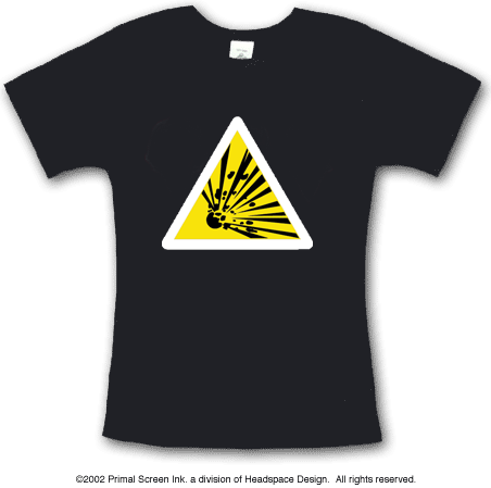 Risk of Explosion tee Risk of Explosion tee