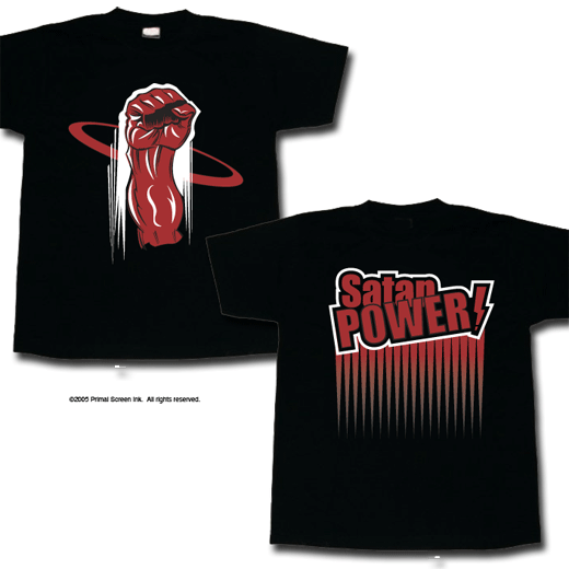 Satan Power! tee Satan Power! tee