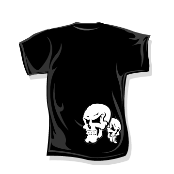Laughing Skulls, tee Laughing Skulls, tee